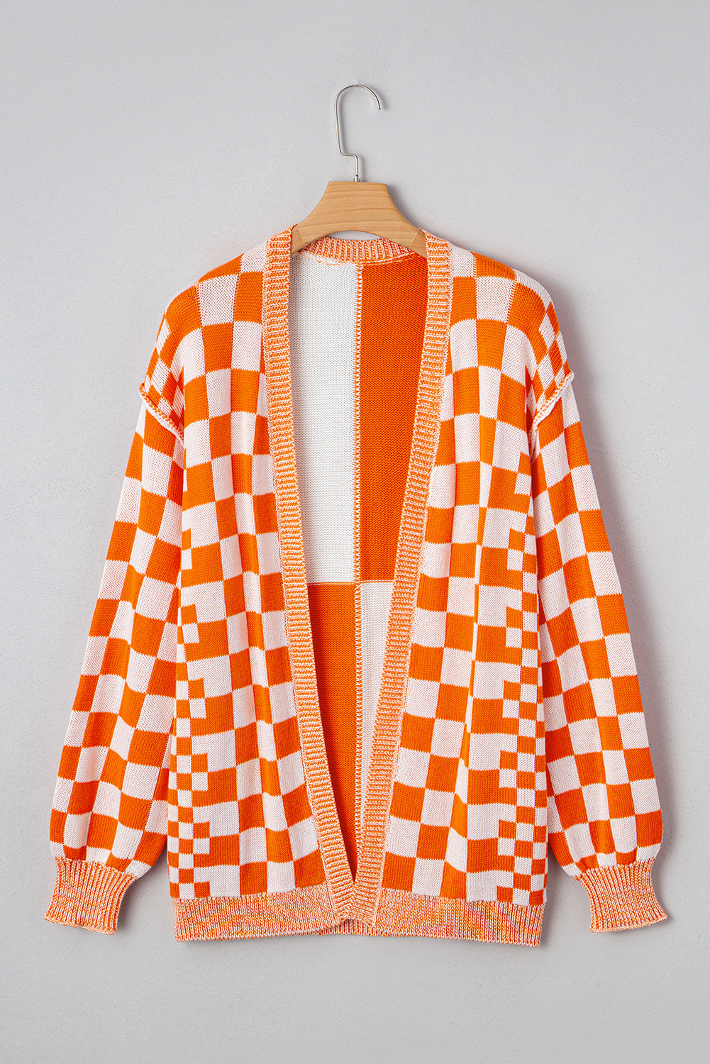 Tennessee Orange Checkered Cardigan | Women's Game Day Style