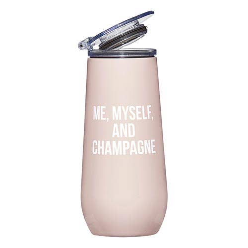 Champagne Tumbler - Me Myself and Champagne