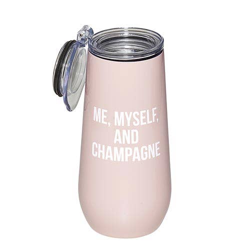Champagne Tumbler - Me Myself and Champagne
