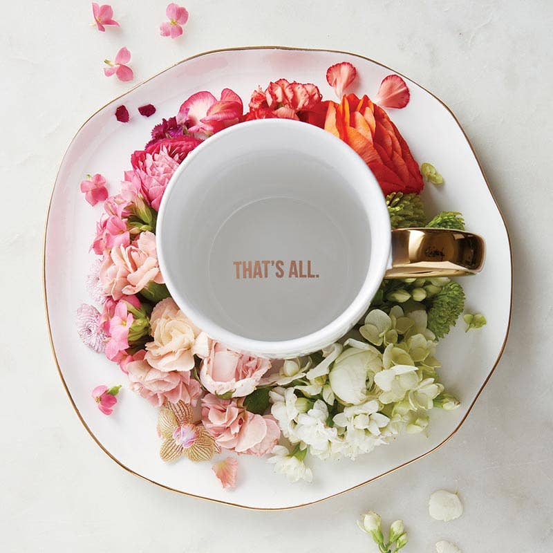 That’s All Gold Mug - Minimalist