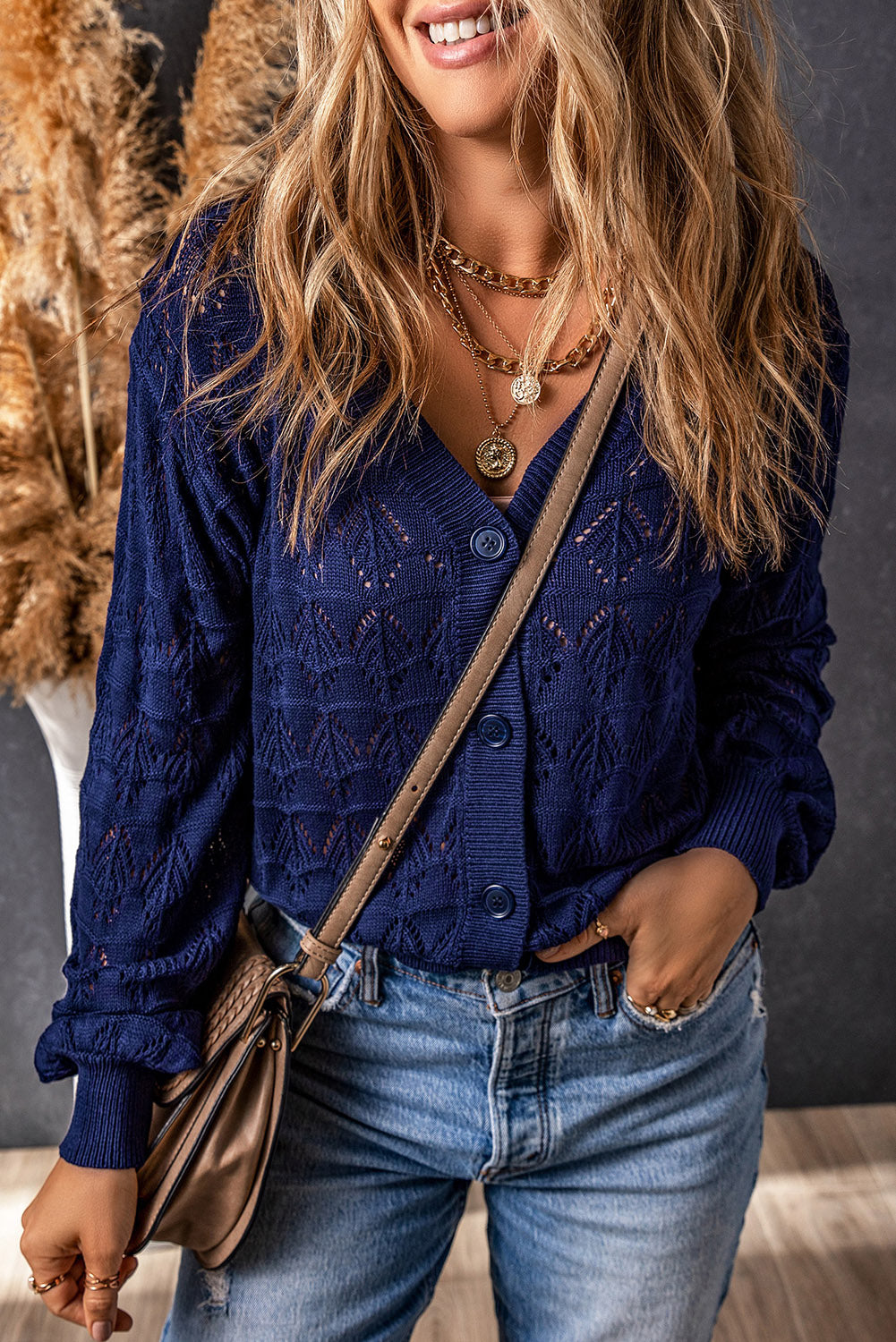 The Willow Crochet Cardigan - Sweater