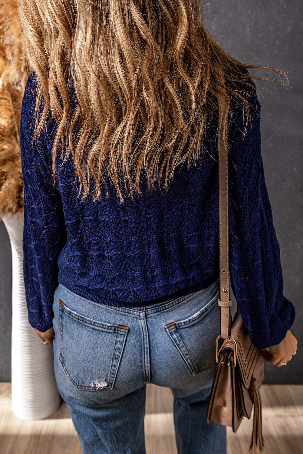 The Willow Crochet Cardigan - Sweater