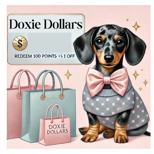 Introducing the Doxie Dollar Rewards Program – Shop, Earn, and Save!