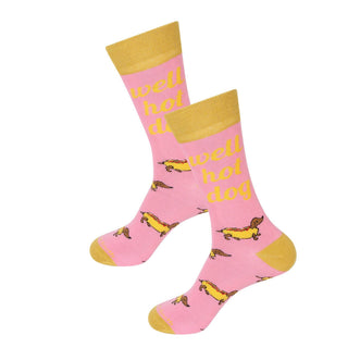 Well Hot Dog Dachshund Socks