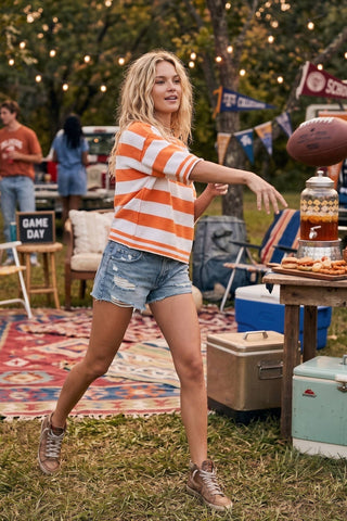 Rocky Top Stripe Knit Top