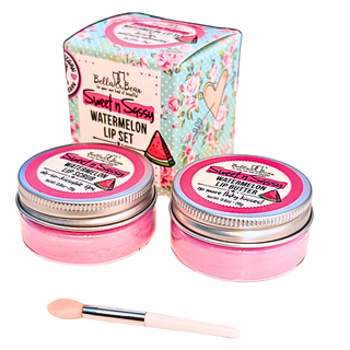 Sweet 'n' Sassy Watermelon Lip Set | Lip Scrub & Lip Butter
