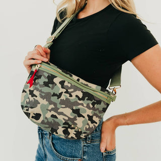 Pretty Simple Callahan Printed Canvas Bum Bag
