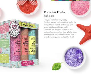 Paradise Fruits Bath Salts Gift Set