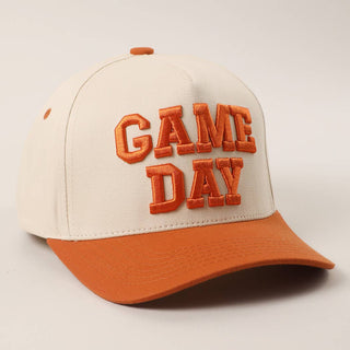 "Game Day" 3D Puff Embroidery Two-Tone Trucker Hat