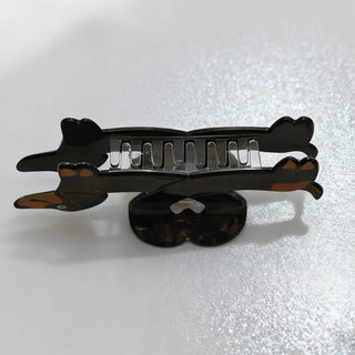 Dachshund Heart Hair Clip