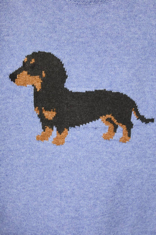 Dachshund Oversized Crew Neck Sweater