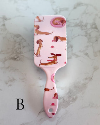 Dachshund Detangling Paddle Hairbrush