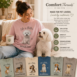Dachshund Pet Lover T-Shirt, Unisex, 100% Cotton