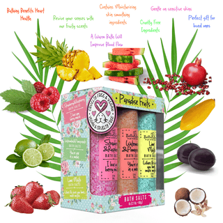 Paradise Fruits Bath Salts Gift Set