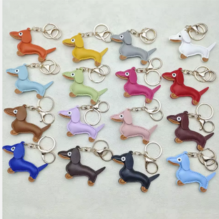 Mini Dachshund Keychain Bag Charm – Cute Dog Lover Gift – Pink Doxie Boutique