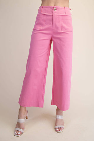 Colette Cropped Wide-Leg Pants