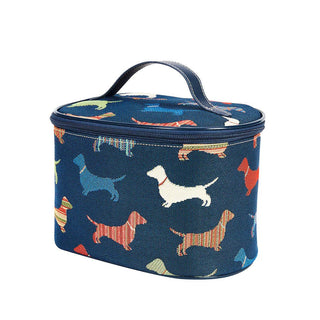 Dachshund Toiletry Vanity Travel Bag