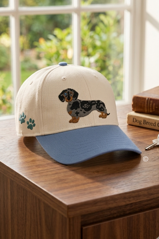 Walkin' the Doxie Embroidered Hat©