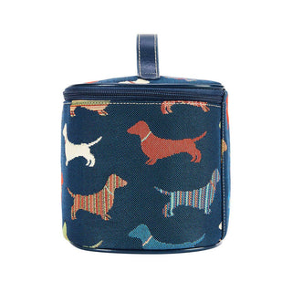 Dachshund Toiletry Vanity Travel Bag
