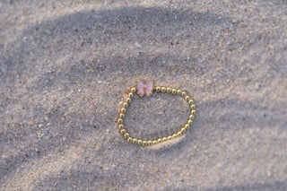Rosé Bow Bracelet