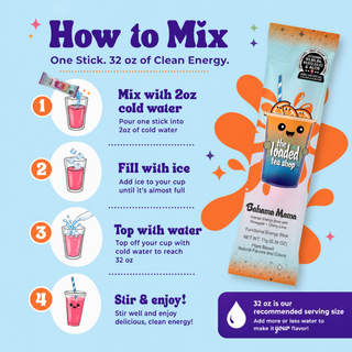 Clean Energy Loaded Tea Sticks – Sugar-Free & Vitamin-Infused Drink Mix