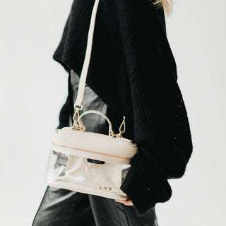 Carissa Clear Crossbody Bag - Stadium Approved Transparent Purse