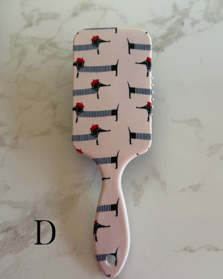 Dachshund Detangling Paddle Hairbrush