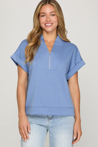 Scuba Half-Zip & Skort Set