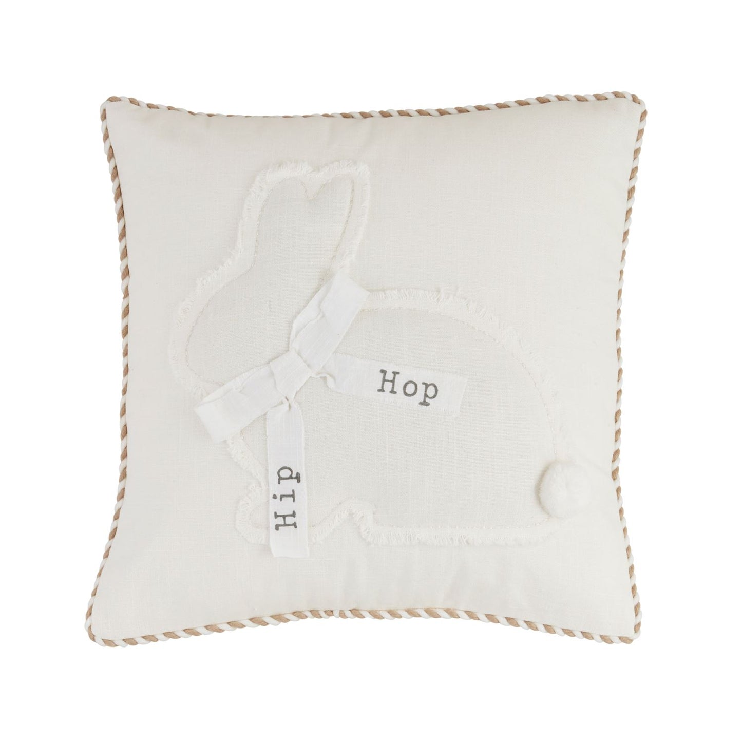 Mud Pie Spring Bunny Pillow (Long or Square) - Home