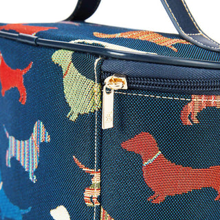 Dachshund Toiletry Vanity Travel Bag