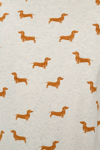 Dachshund Print Sweatshirt