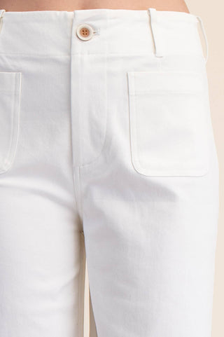 Colette Cropped Wide-Leg Pants