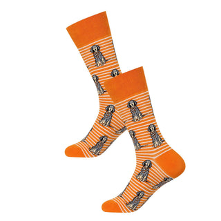 Bluetick Coonhound Cotton Crew Socks