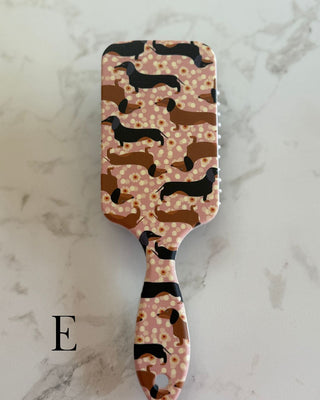 Dachshund Detangling Paddle Hairbrush