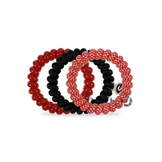 Spiral Hair Coils | Large | Go Dawgs! Hair Ties