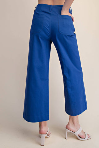 Colette Cropped Wide-Leg Pants