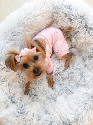 Pink Swan Pajama – Adorable & Snug Dog Outfit