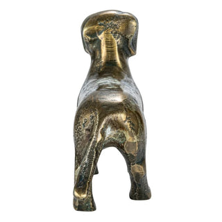 Antique Brass Dachshund Figurine