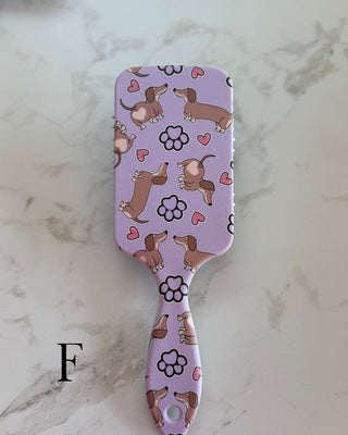 Dachshund Detangling Paddle Hairbrush