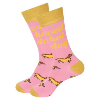 Well Hot Dog Dachshund Socks