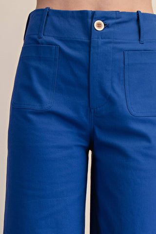 Colette Cropped Wide-Leg Pants