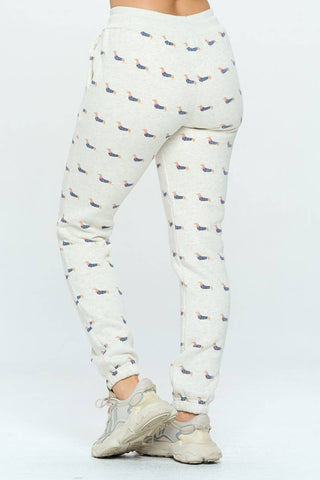 Doxie Print Sweatpants