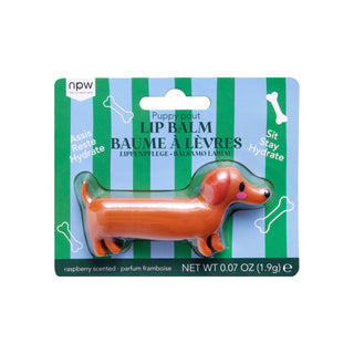 Doxie Puppy Pout Lip Balm, Raspberry
