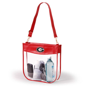 Georgia Large Clear Purse with Zipper