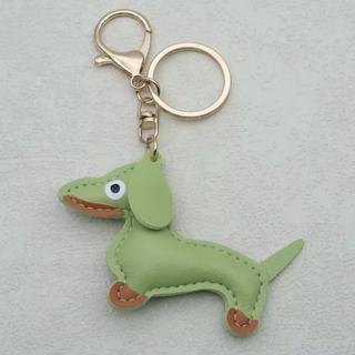 Mini Dachshund Keychain Bag Charm – Cute Dog Lover Gift – Pink Doxie Boutique