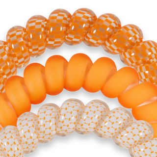 Spiral Hair Coils | Large | Go Vols! Hair Ties