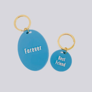 Gus & Co Dog Tag and Keychain Set