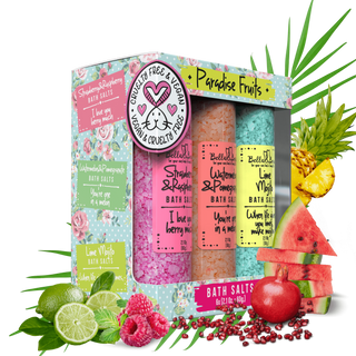 Paradise Fruits Bath Salts Gift Set