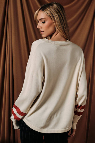 Tennessee Game Day Dachshund Graphic Knit Sweater