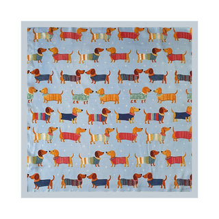 Cute Pet Dachshund Print Bandana Scarf
